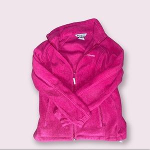 FLEECE COLUMBIA ZIPUP WOMENS JACKET